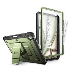 Husa iPad Air 11 (2024) Supcase Unicorn Beetle Pro, verde