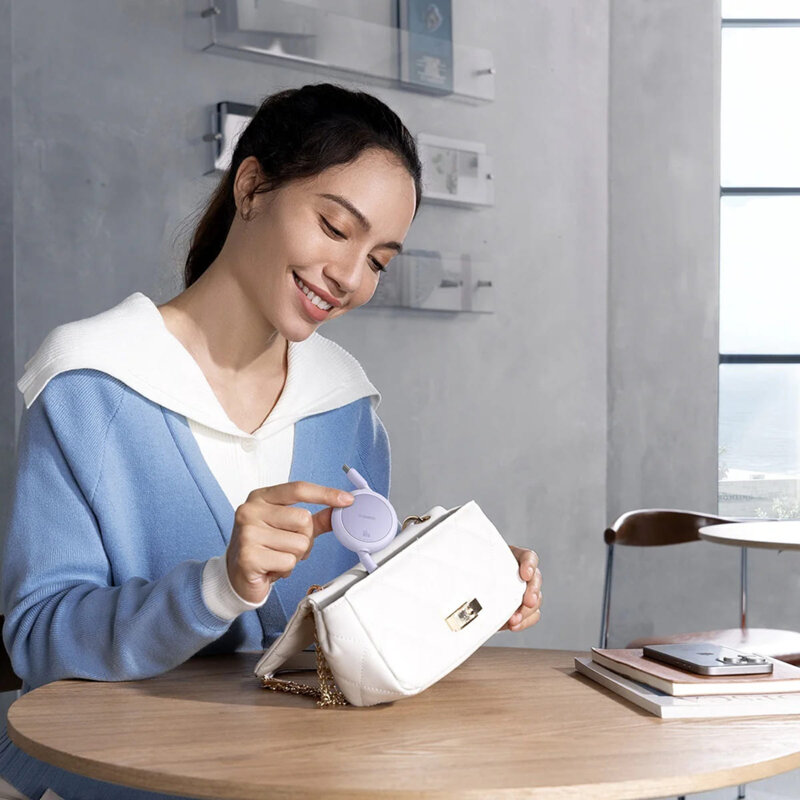 Cablu de date Super Fast Charging PD60W Baseus Free2Pull Mini