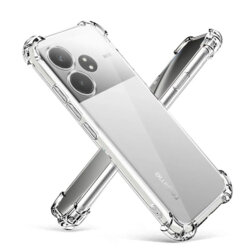 Husa Realme GT 6T Techsuit Shockproof Clear Silicone, transparenta