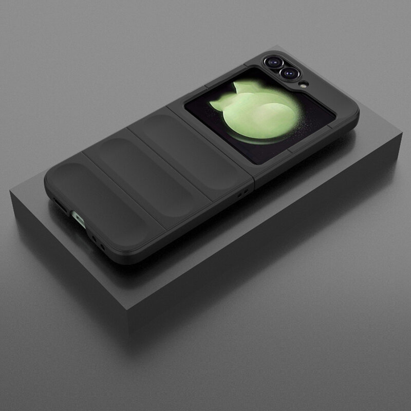 Husa Samsung Galaxy Z Flip6 Techsuit Magic Shield, bordo