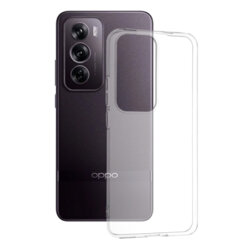 Husa Oppo Reno12 Pro Techsuit Clear Silicone, transparenta