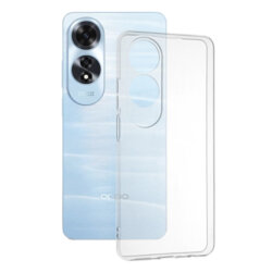 Husa Oppo A60 4G Techsuit Clear Silicone, transparenta