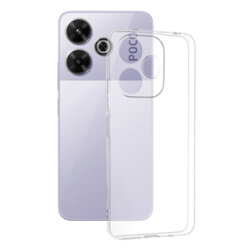 Husa Xiaomi Poco M6 4G Techsuit Clear Silicone, transparenta