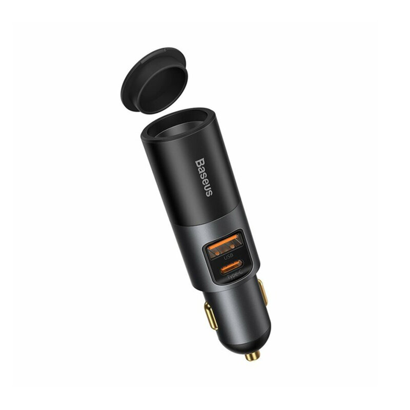 Incarcator auto bricheta Type C si USB, 120W Baseus, CCBT-C0G