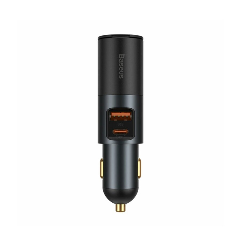 Incarcator auto bricheta Type C si USB, 120W Baseus, CCBT-C0G