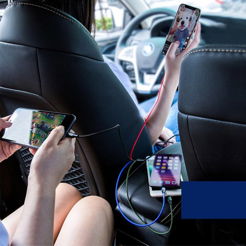 Cablu de date Type-C Baseus Rapid Series, 4in1, CA1T4-A01, negru