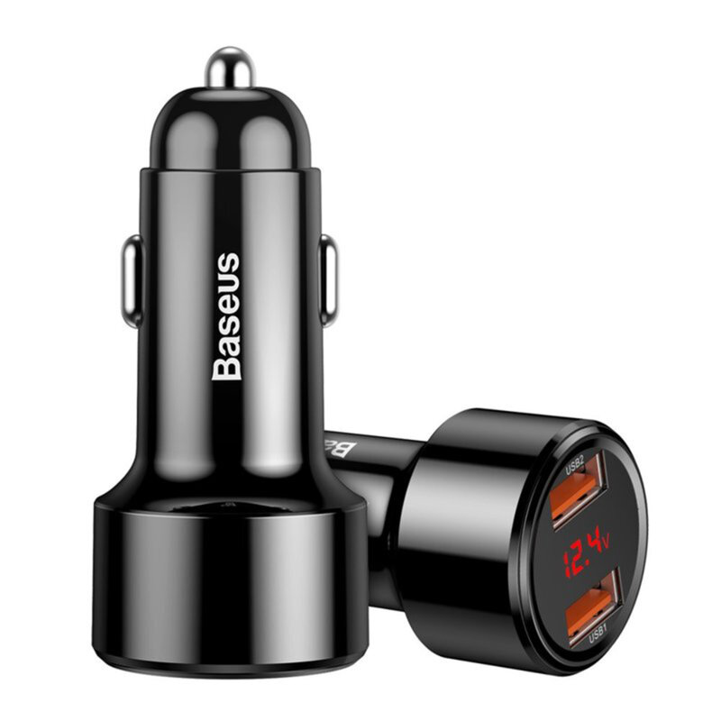 Incarcator auto bricheta Fast Charge Baseus Magic, 45W, negru