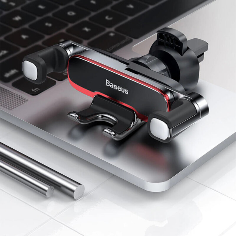 Suport telefon auto pentru grila ventilatie Baseus, SUYL-HU01