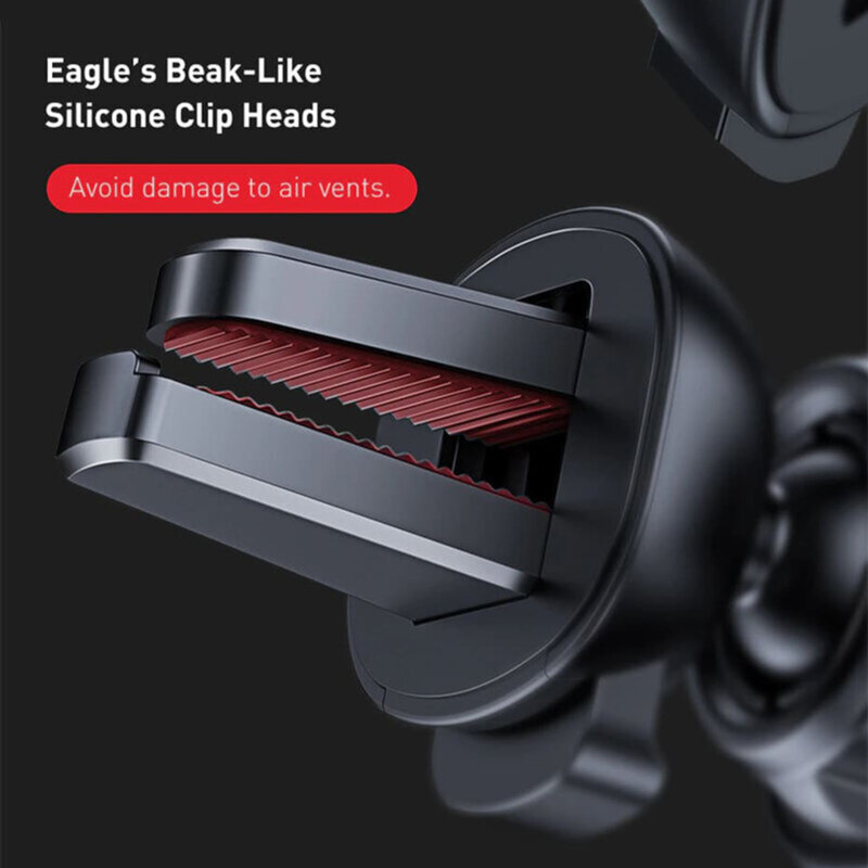 Suport telefon auto pentru grila ventilatie Baseus, SUYL-HU0S