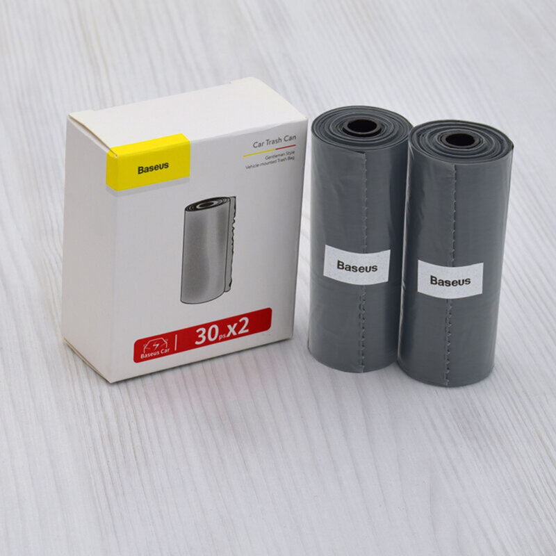 [Set 60x] Saculeti pentru cosul de gunoi auto Baseus, CRLJD-0G