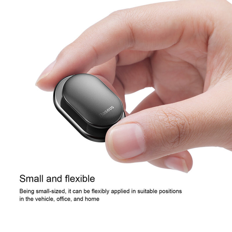 [Set 4x] Suport universal organizator autoadeziv Baseus, negru