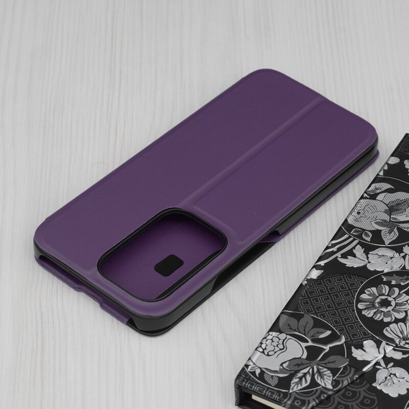 Husa Honor 200 Lite Eco Leather View flip tip carte, mov