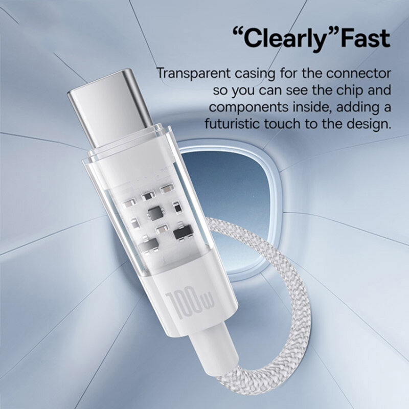 Cablu date Type-C Fast Charge Baseus, 100W, 2m, P10373000211-01