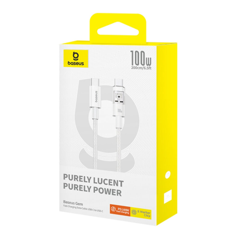 Cablu date Type-C Fast Charge Baseus, 100W, 2m, P10373000211-01