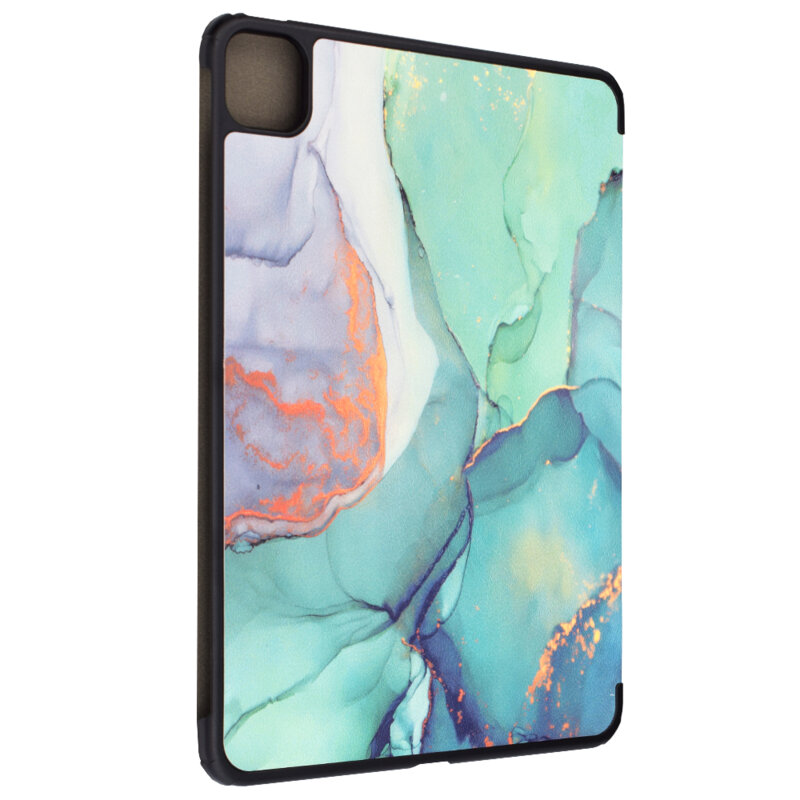 Husa iPad Pro 11 (2024) Techsuit FoldPro, Green Time