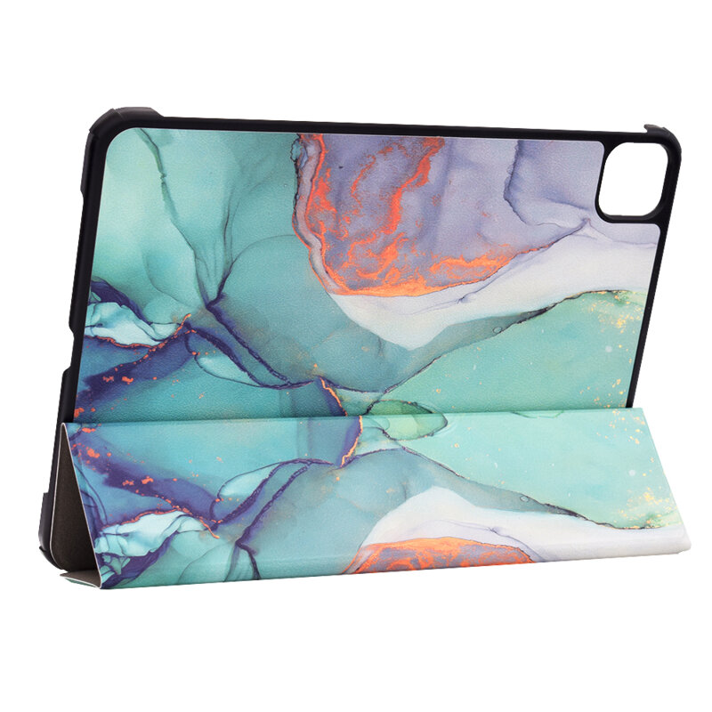 Husa iPad Pro 11 (2024) Techsuit FoldPro, Green Time