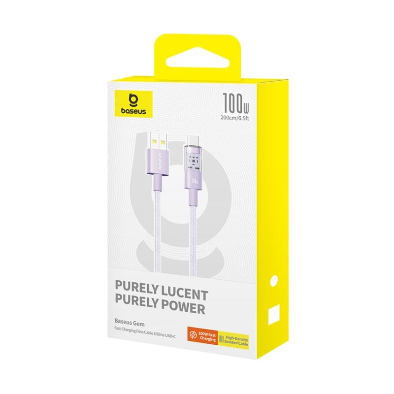 Cablu date Type-C Super Fast Charge Baseus, 100W, 2m, P10373002511-01