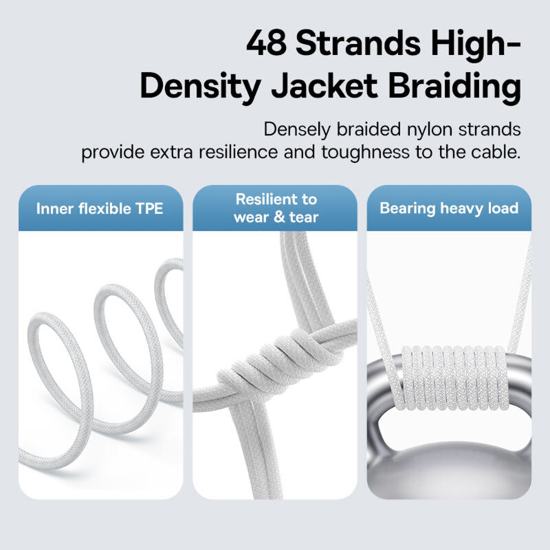 Cablu date Lightning Fast Charge Baseus, 20W, 1m, P10373001211-00