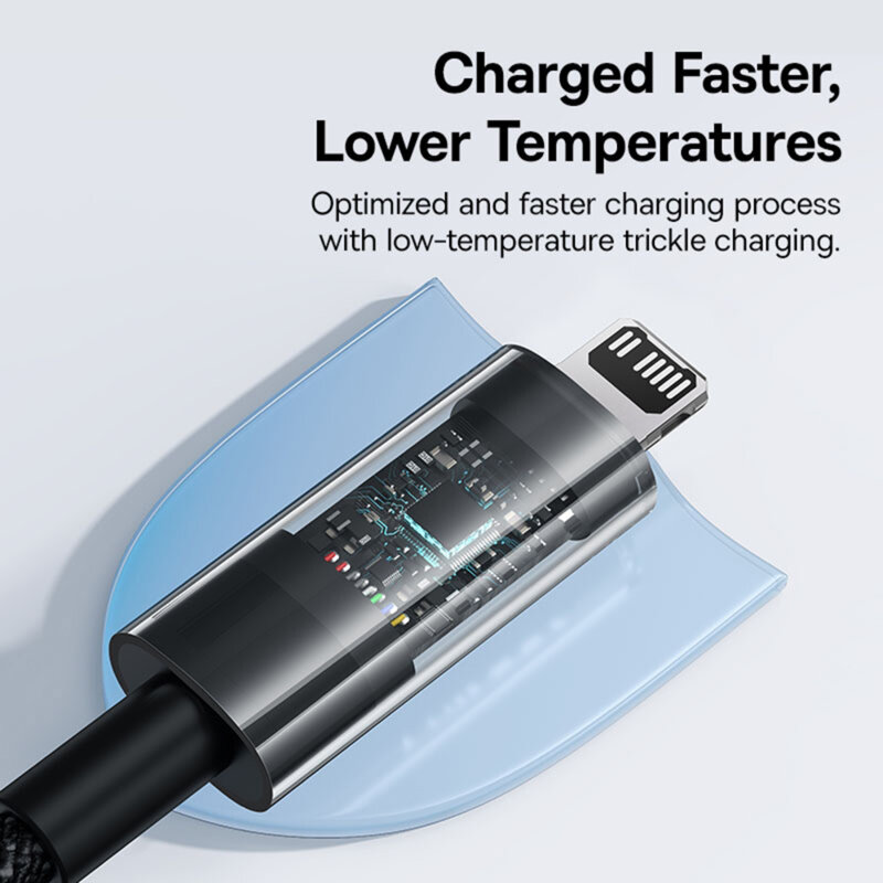 Cablu date Lightning Fast Charge Baseus, 20W, 1m, P10373001111-00