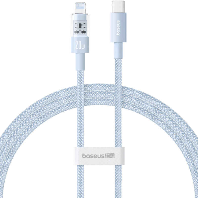 Cablu date Lightning Fast Charge Baseus, 20W, 2m, P10373001311-01