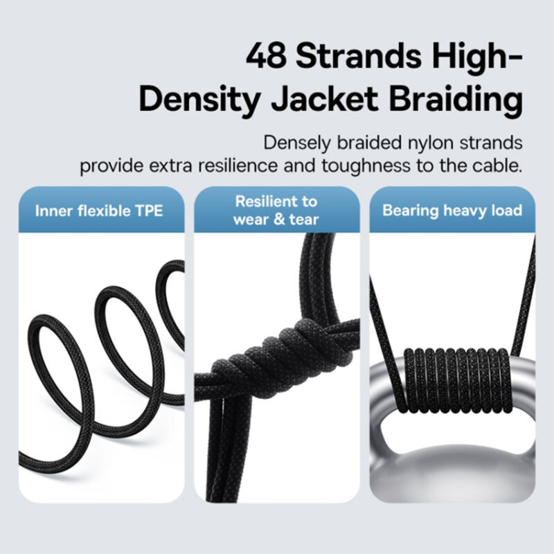 Cablu date Lightning Fast Charge Baseus, 20W, 2m, P10373001111-01