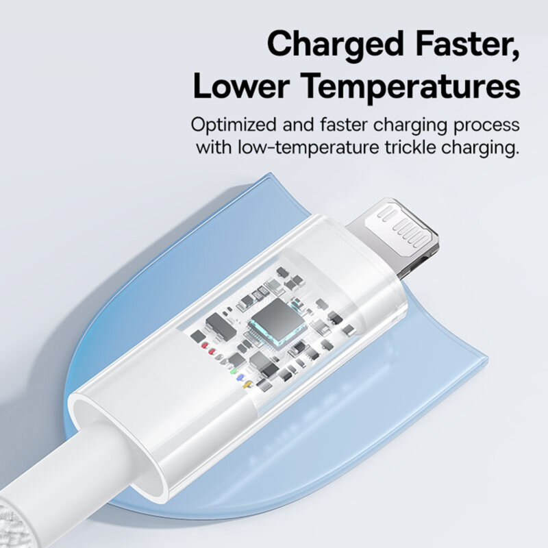 Cablu date Lightning Fast Charge Baseus, 20W, 2m, P10373001211-01