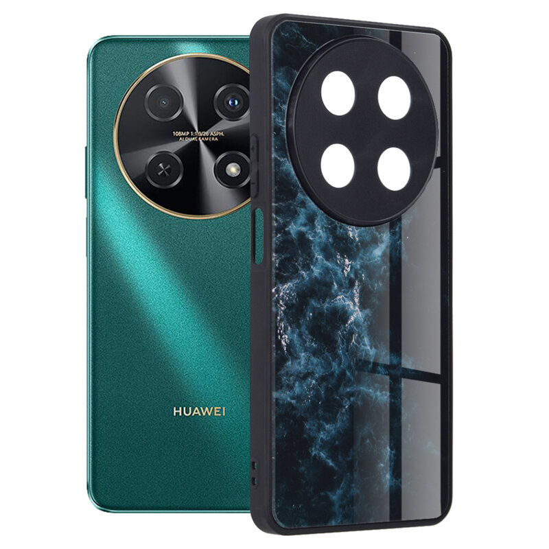 Husa Huawei nova 12i Techsuit Glaze, Blue Nebula