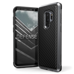 Husa Samsung Galaxy S9 Plus X-Doria Defense Lux - Black Carbon