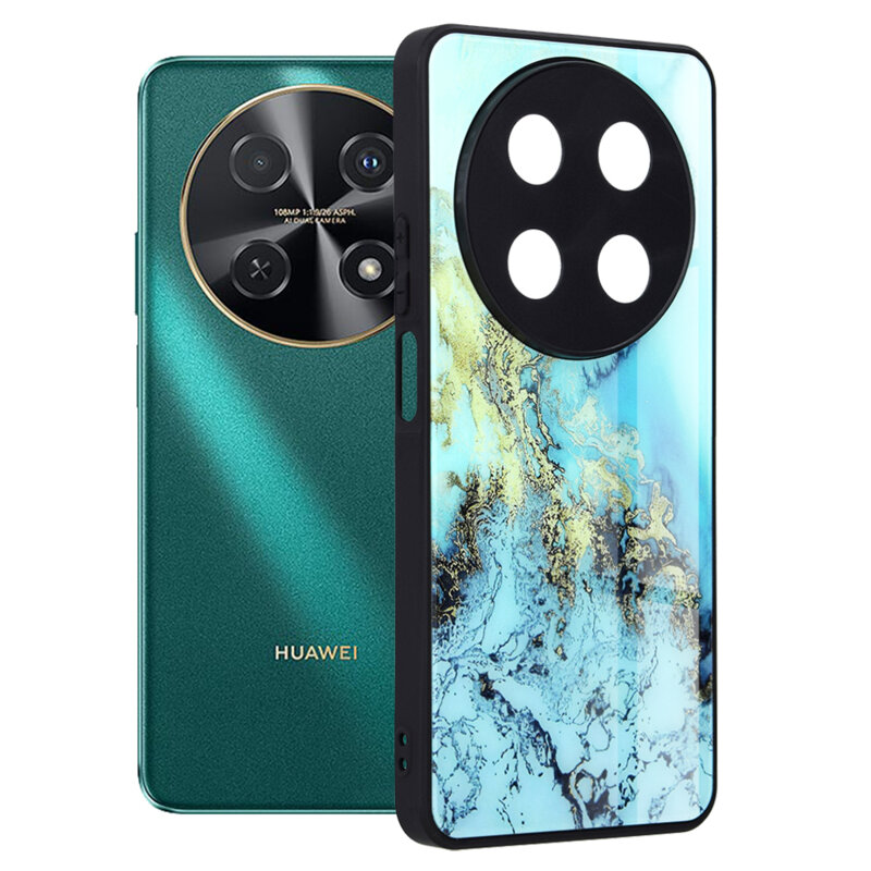 Husa Huawei nova 12i Techsuit Glaze, Blue Ocean