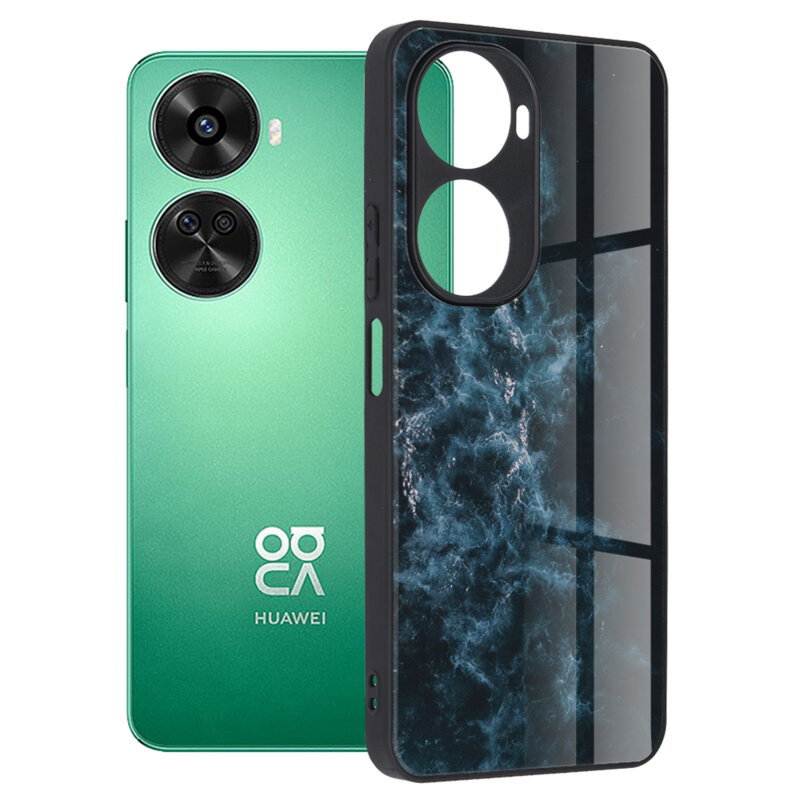 Husa Huawei nova 11 SE Techsuit Glaze, Blue Nebula