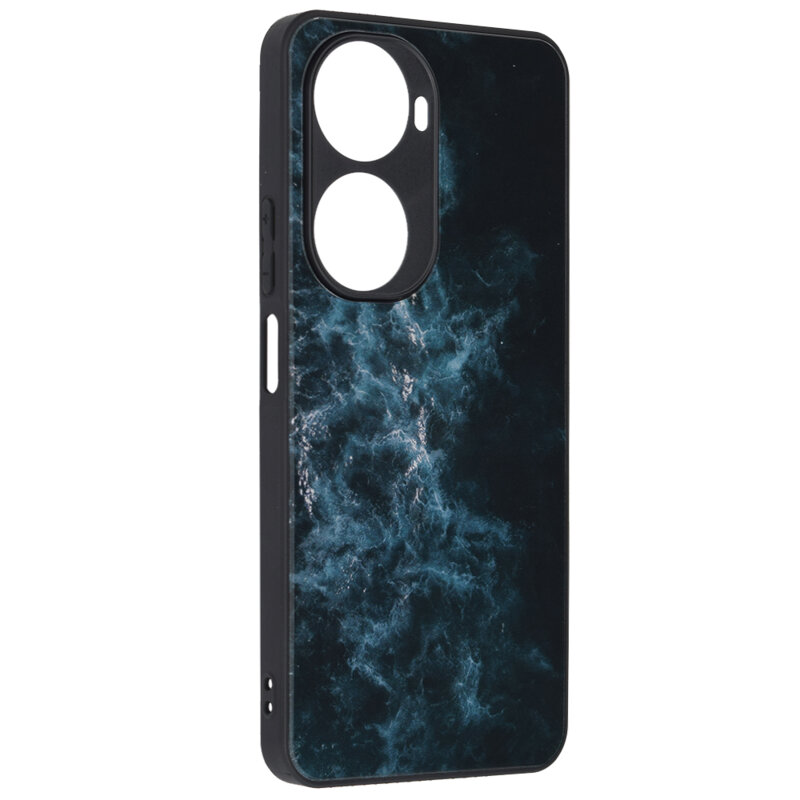 Husa Huawei nova 12 SE Techsuit Glaze, Blue Nebula