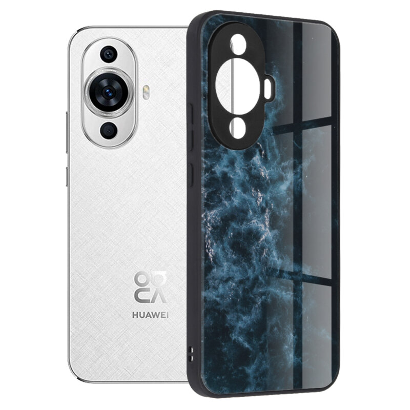 Husa Huawei nova 11 Techsuit Glaze, Blue Nebula