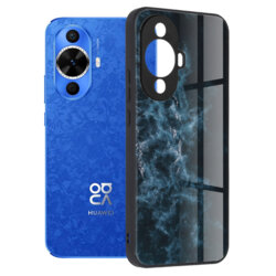 Husa Huawei nova 12s Techsuit Glaze, Blue Nebula