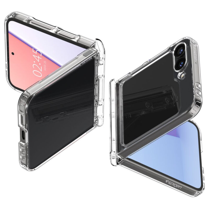 Husa Samsung Galaxy Z Flip6 Spigen Ultra Hybrid, transparenta