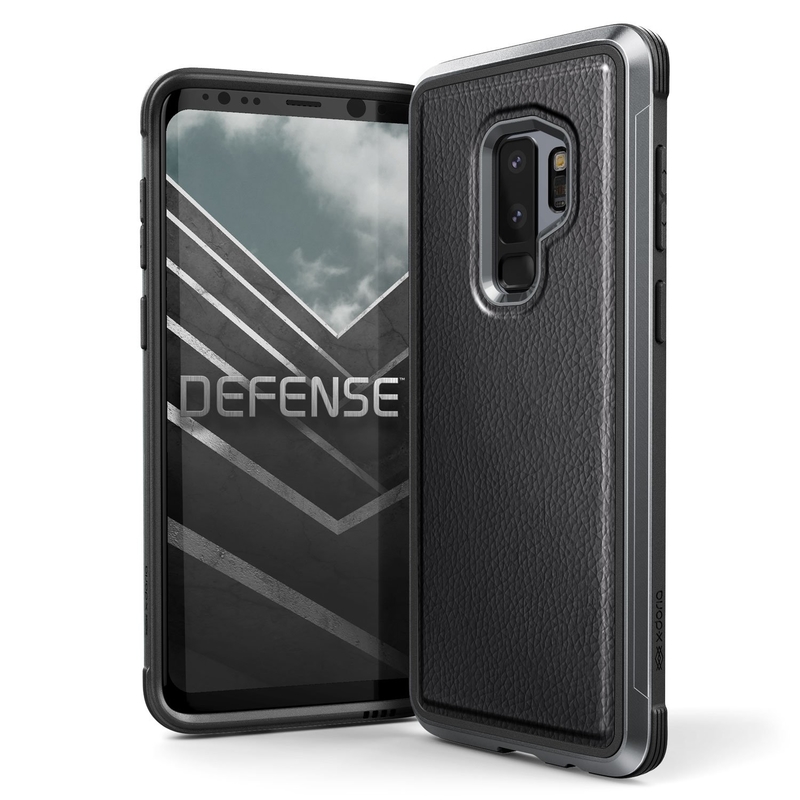 Husa Samsung Galaxy S9 Plus X-Doria Defense Lux - Black Leather