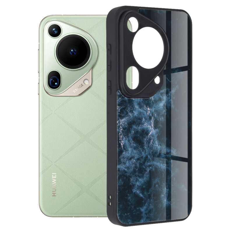 Husa Huawei Pura 70 Ultra Techsuit Glaze, Blue Nebula