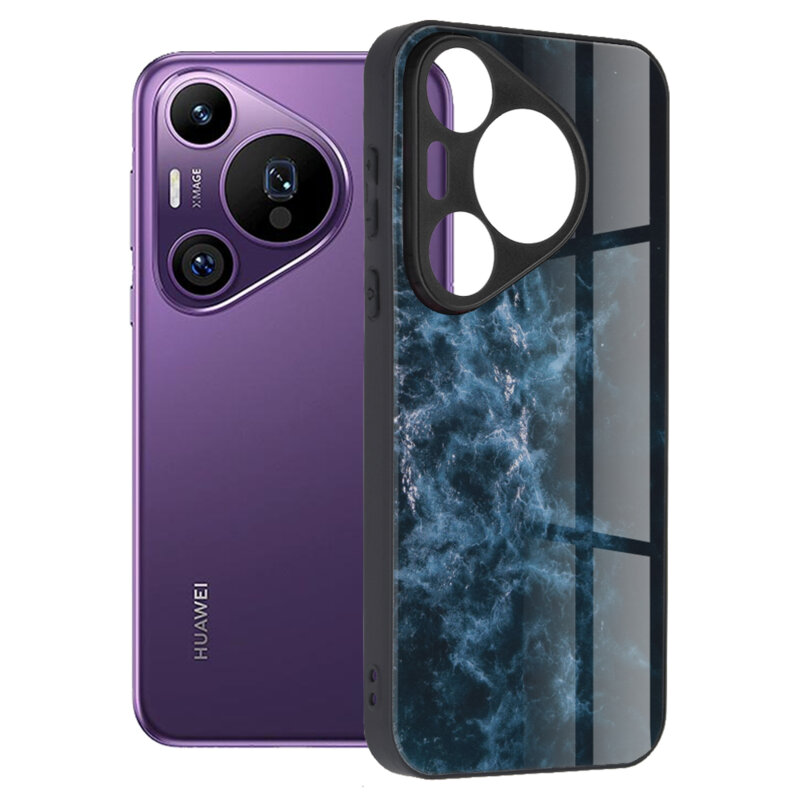 Husa Huawei Pura 70 Pro Techsuit Glaze, Blue Nebula