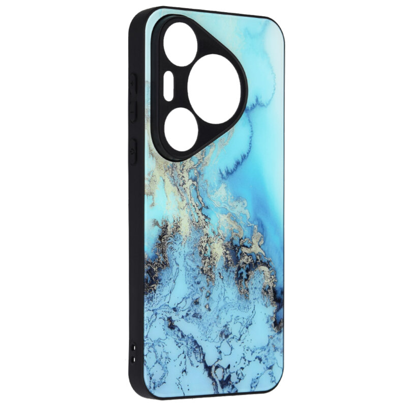 Husa Huawei Pura 70 Pro Techsuit Glaze, Blue Ocean