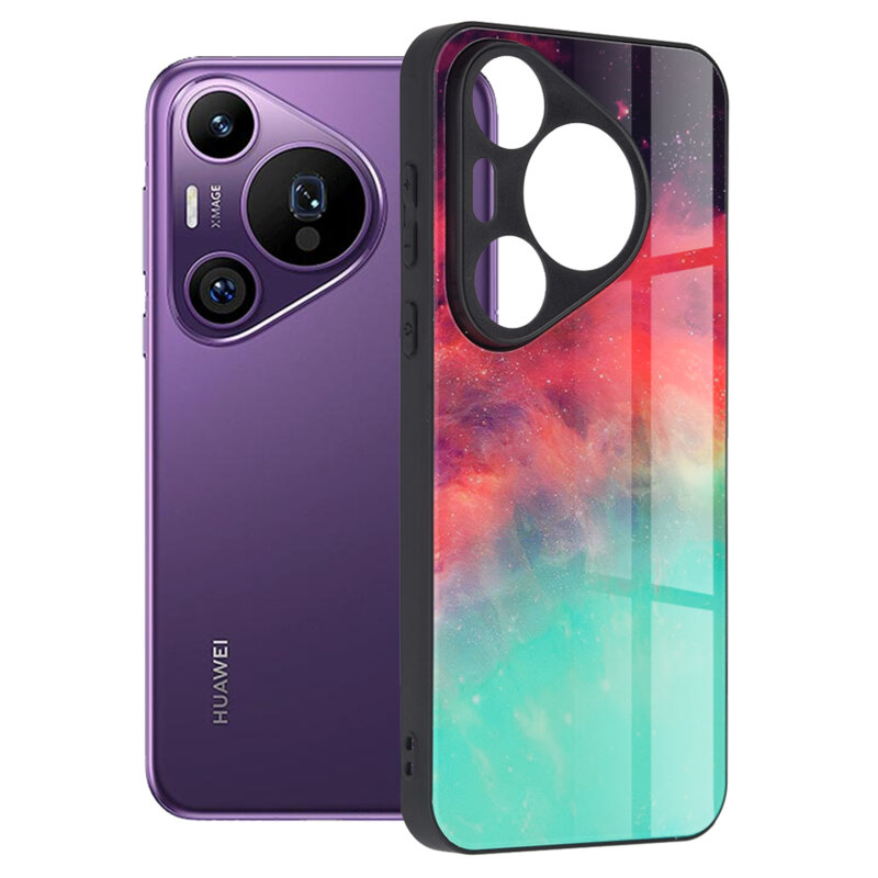 Husa Huawei Pura 70 Pro Techsuit Glaze, Fiery Ocean