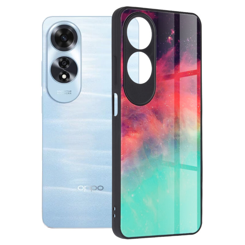 Husa Oppo A60 4G Techsuit Glaze, Fiery Ocean