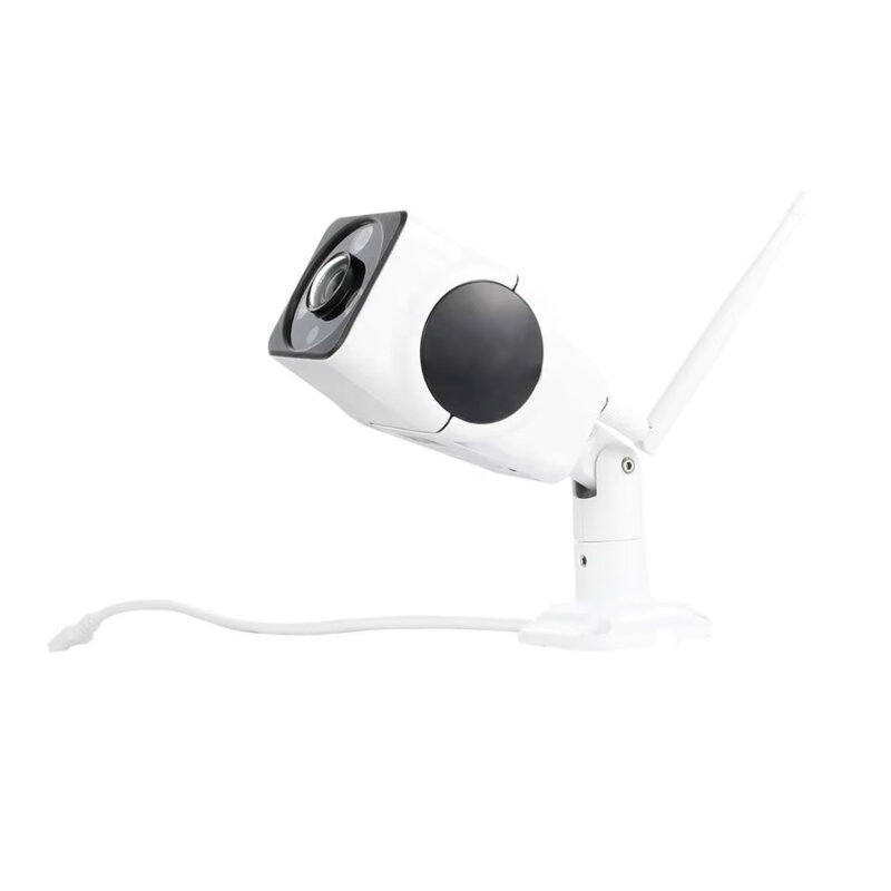 Fisheye camera de supraveghere WiFi Techsuit, V380 PRO, alb, K5