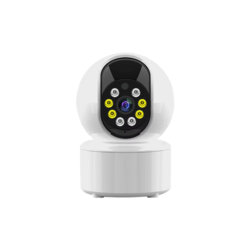 Camera supraveghere interior Wi-Fi PTZ HD Techsuit, alb, Q119