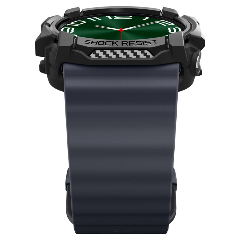 Husa Samsung Galaxy Watch Ultra 47mm Spigen Rugged Armor, negru