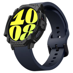 Husa Samsung Galaxy Watch7 44mm Spigen Rugged Armor, negru