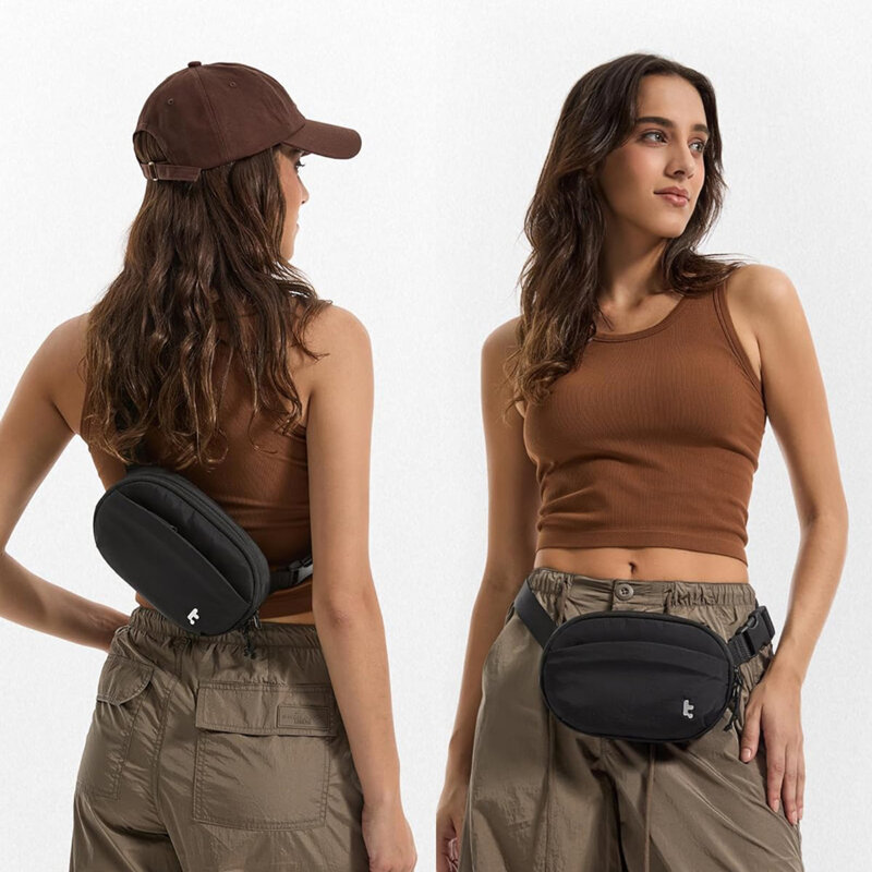 Borseta sport pentru alergare Tomtoc T32S1D1, negru