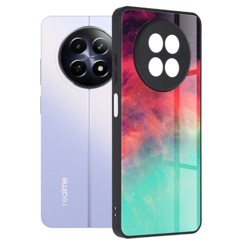Husa Realme 12 Techsuit Glaze, Fiery Ocean