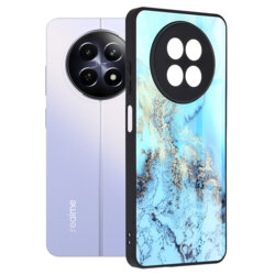Husa Realme 12 Techsuit Glaze, Blue Ocean