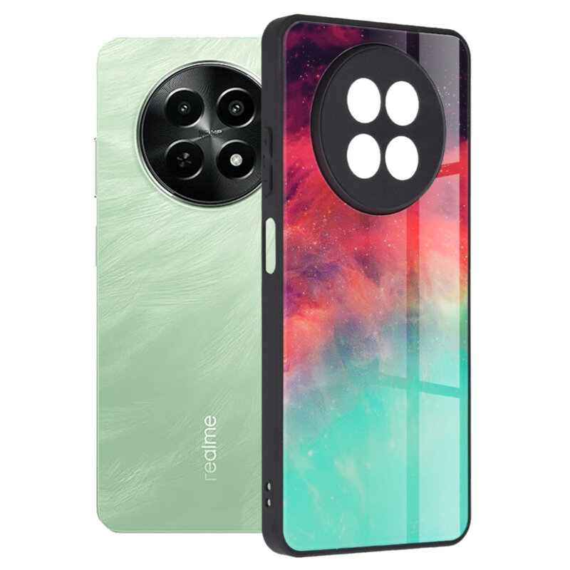 Husa Realme 12x Techsuit Glaze, Fiery Ocean