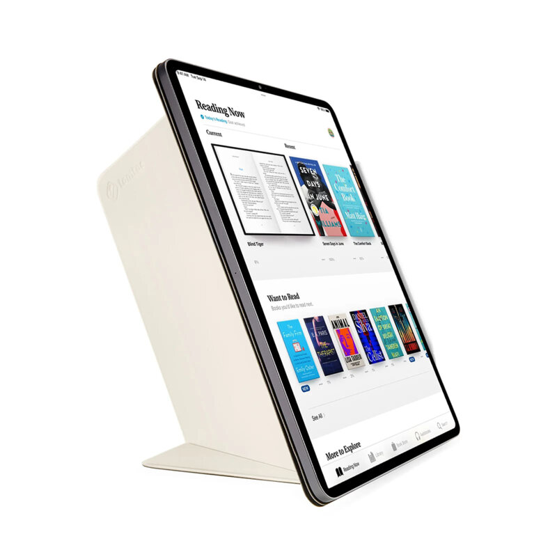 Husa iPad Pro 13 (2024) Tomtoc Inspire Mode Folio, B52B2W1, crem