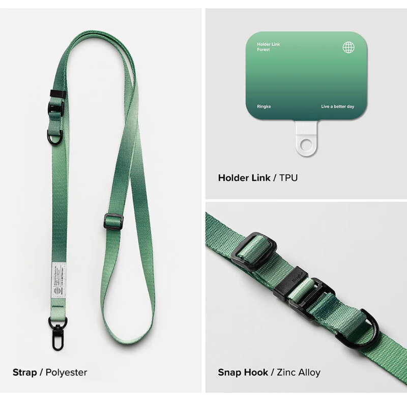 Suport snur telefon Ringke Holder Link, Aloha Sunset